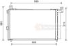 VAN WEZEL 18005486 Condenser, air conditioning